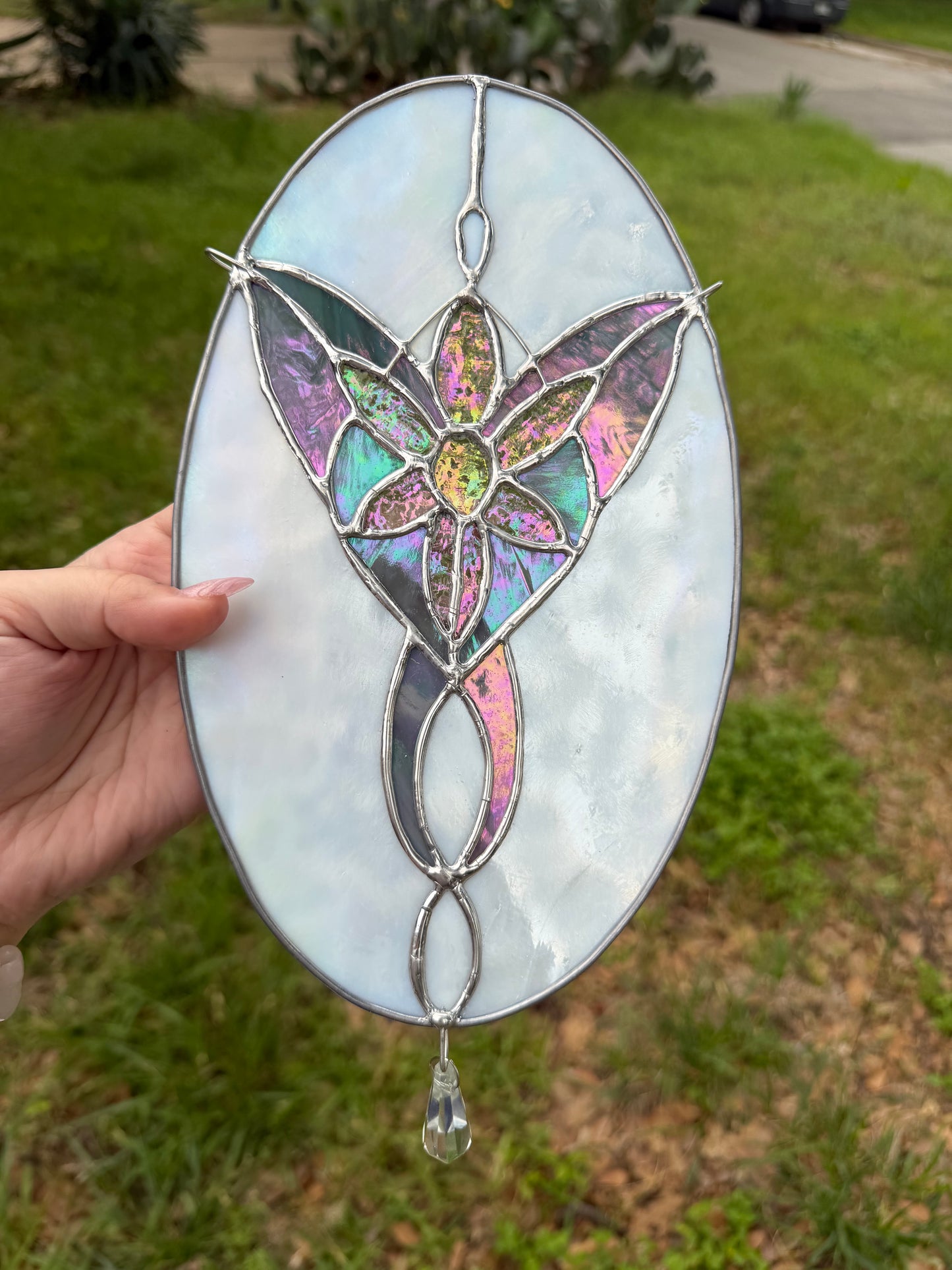 Evenstar in pearl white