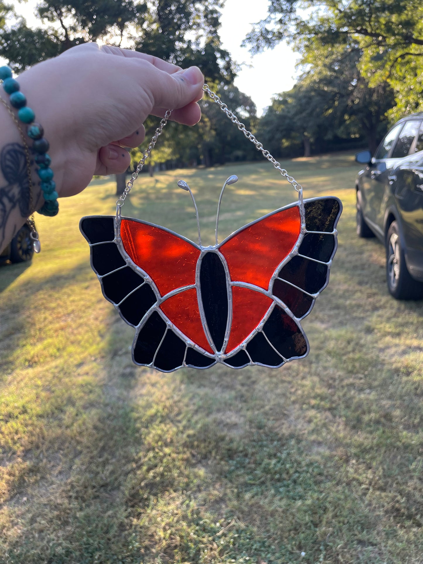 Orange butterfly