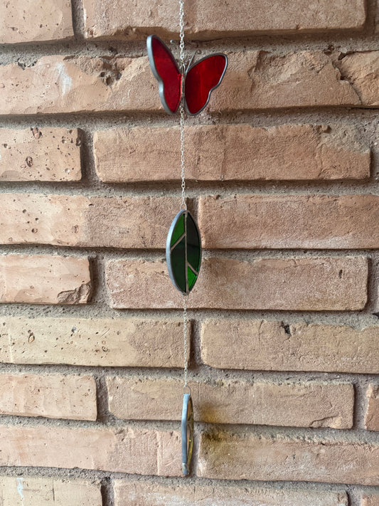 Red butterfly strand