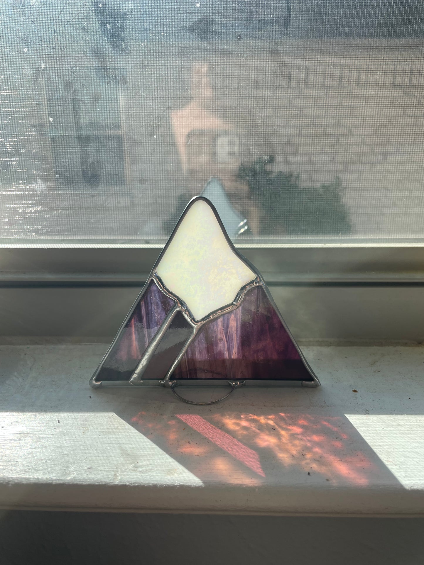 Tabletop mountain purple