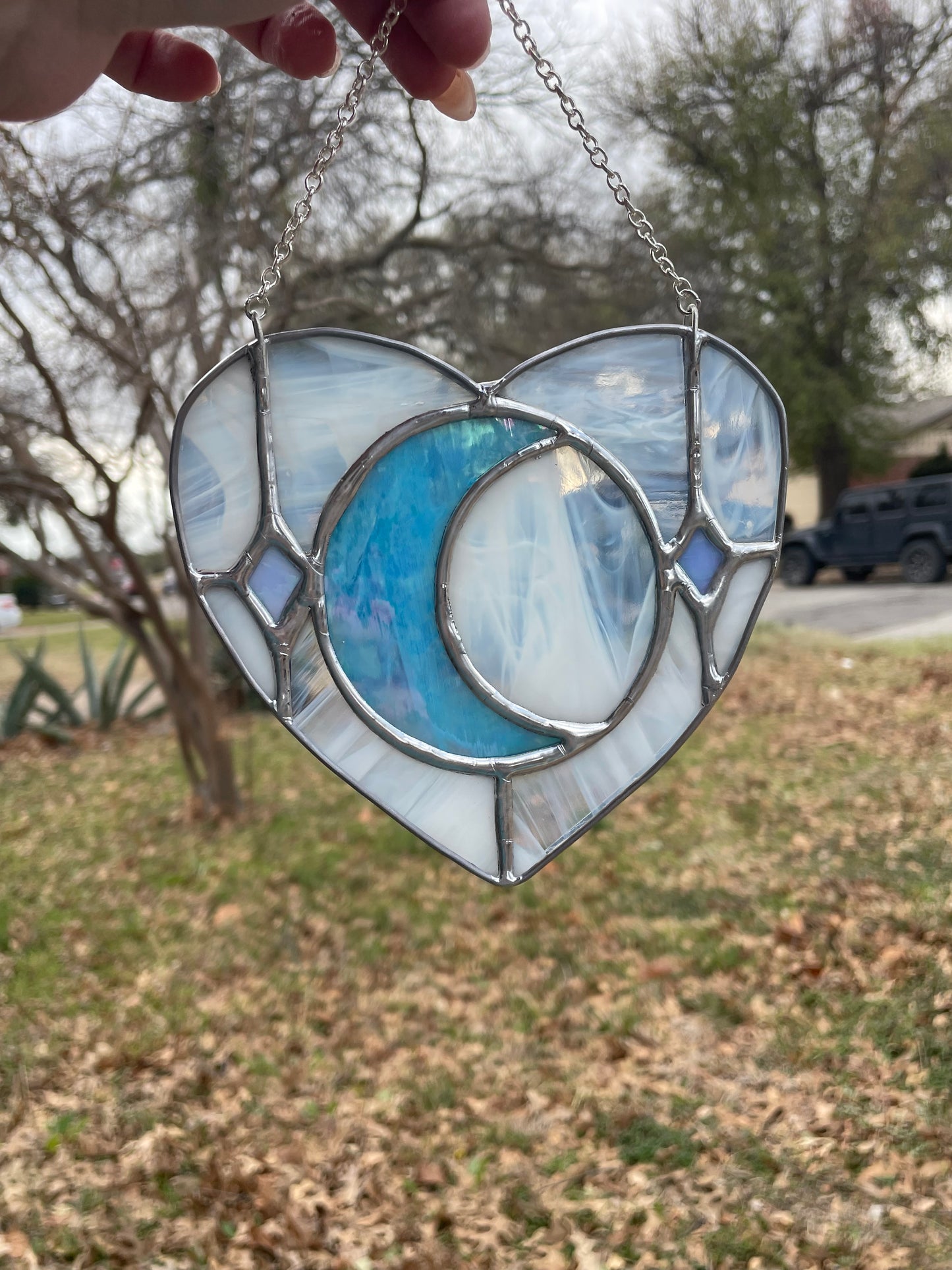 Blue moon heart