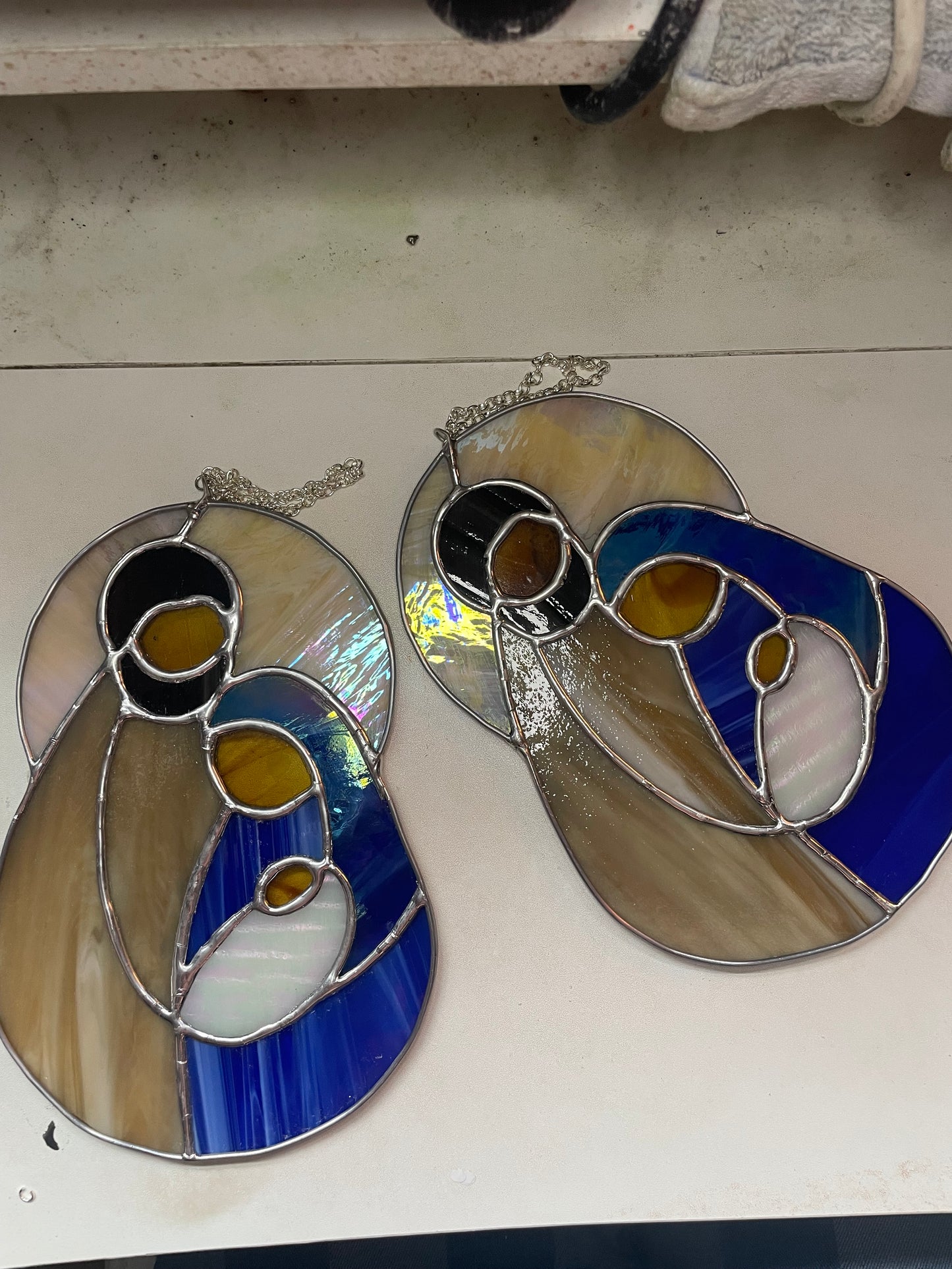Holy family suncatcher