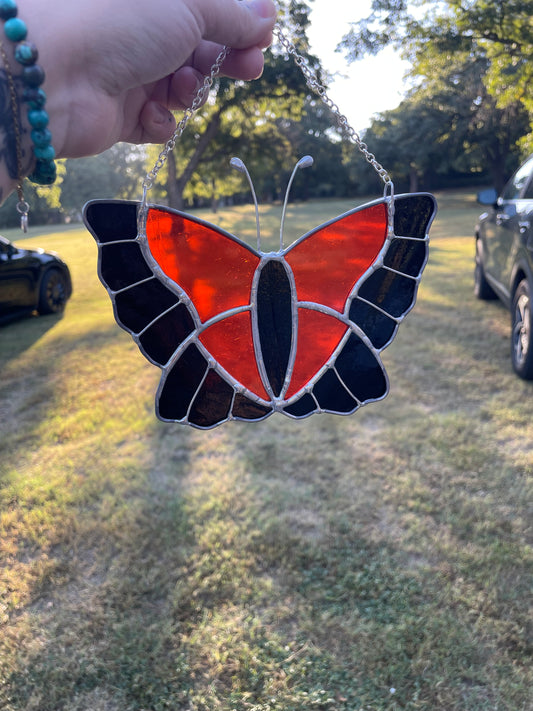 Orange butterfly