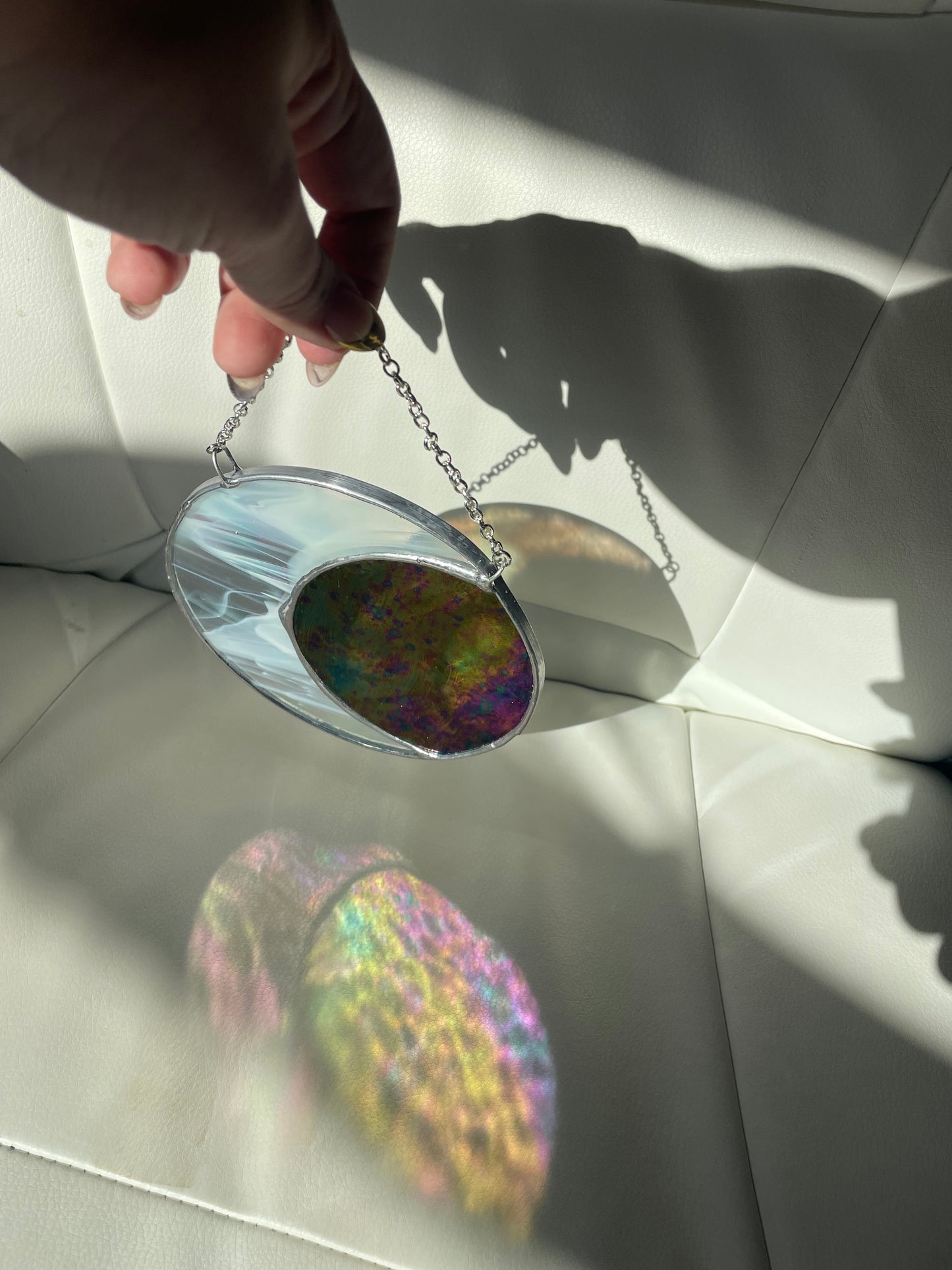 Black and white moon