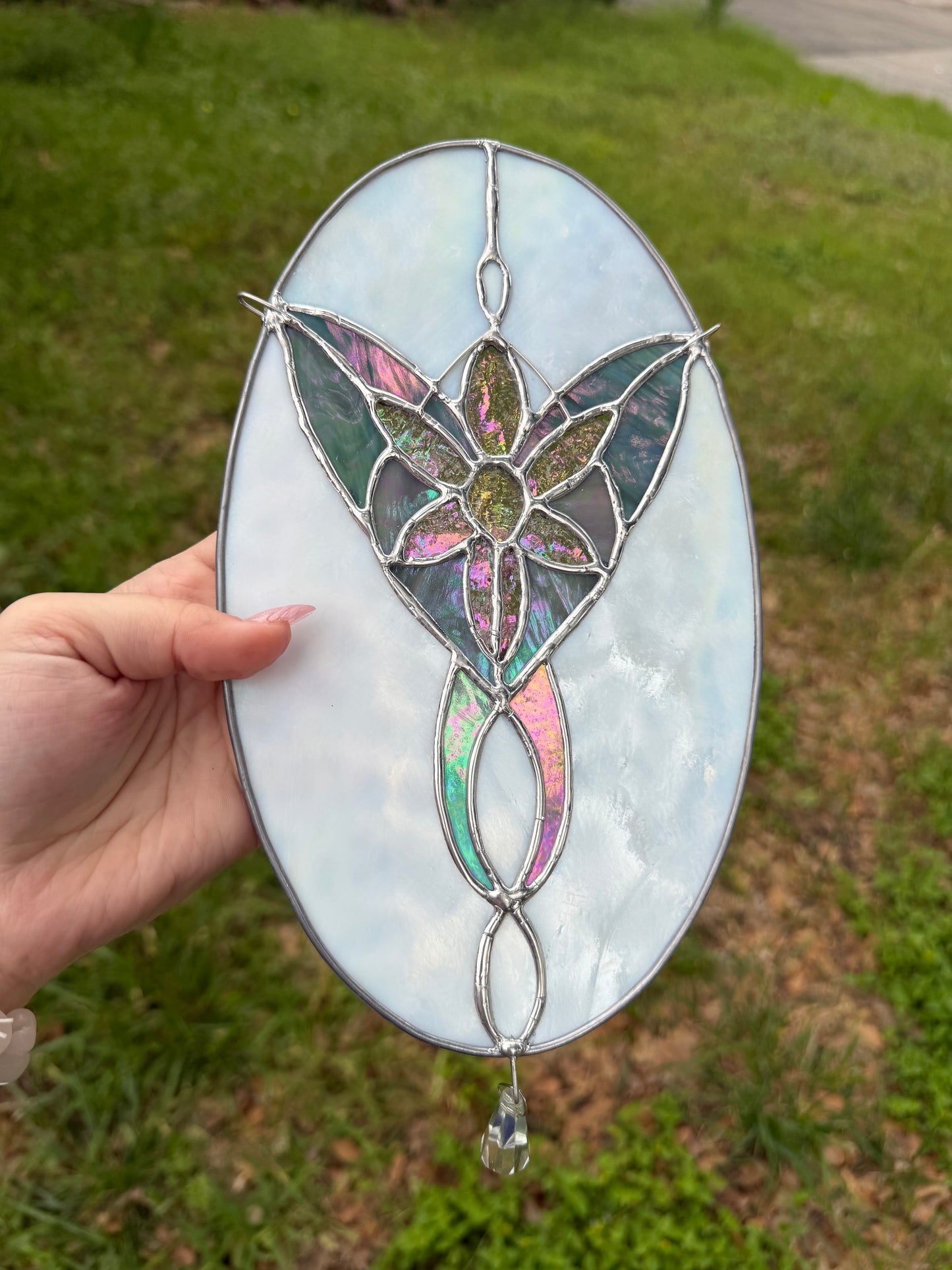 Evenstar in pearl white