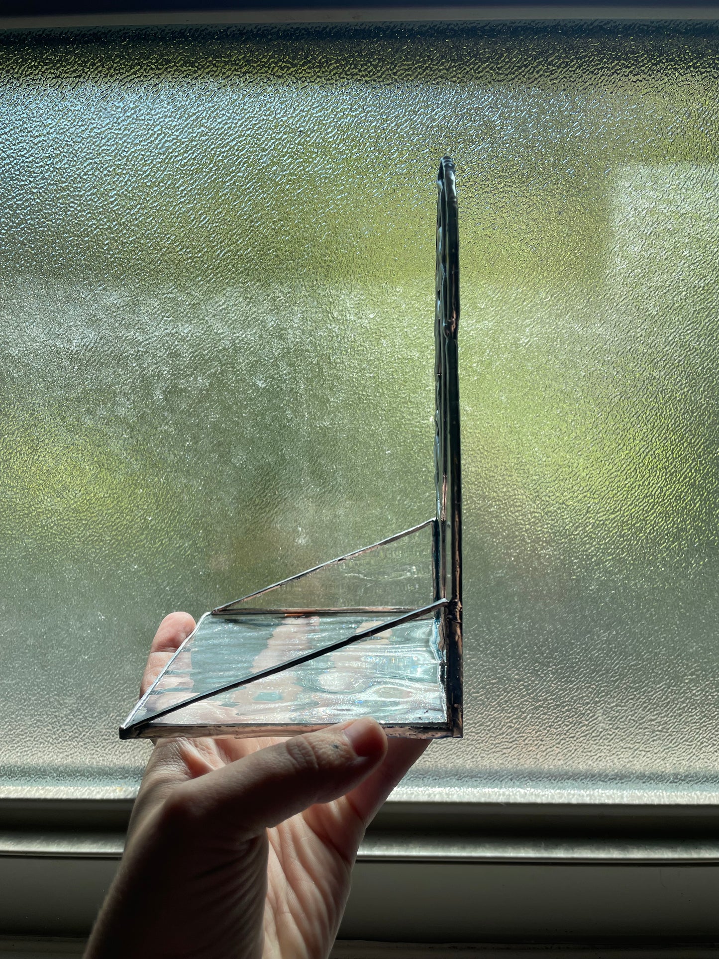 Holy family candle holder