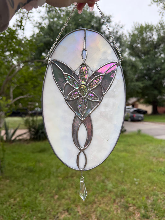 Evenstar in pearl white