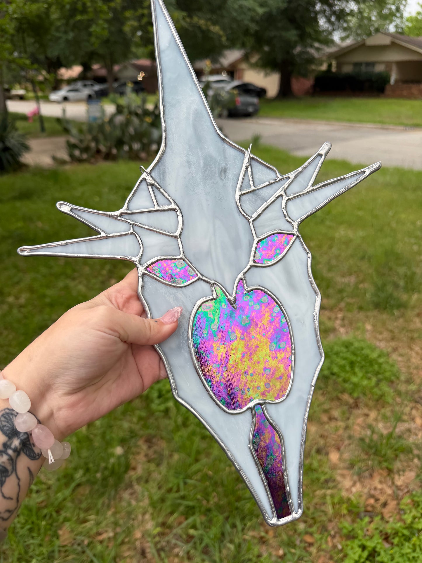 Witch king helmet in gray