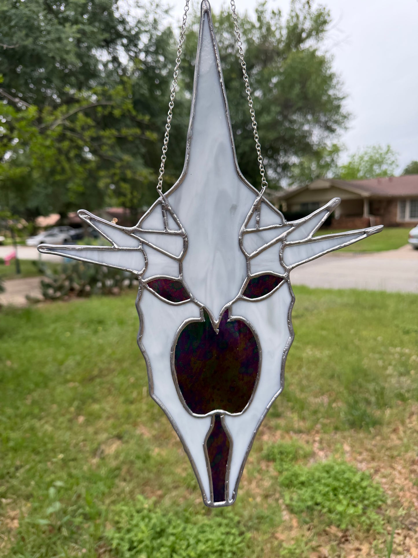 Witch king helmet in gray