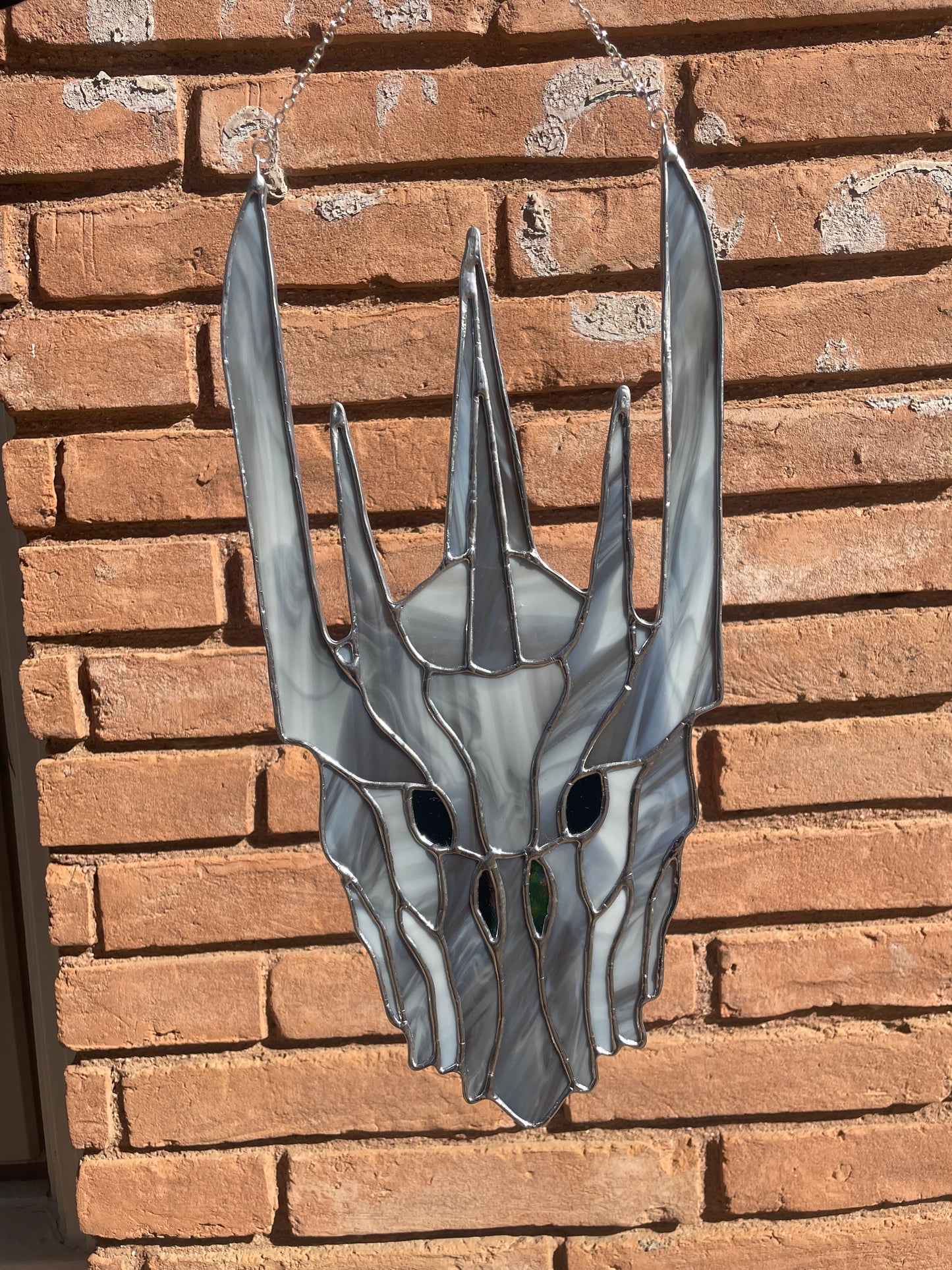 Made to order: Gray Sauron’s helmet