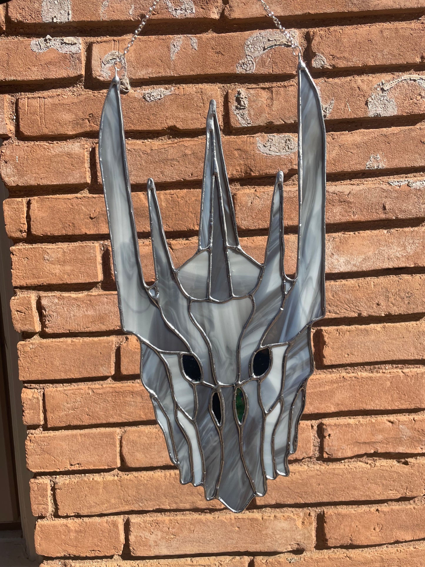 Made to order: Gray Sauron’s helmet