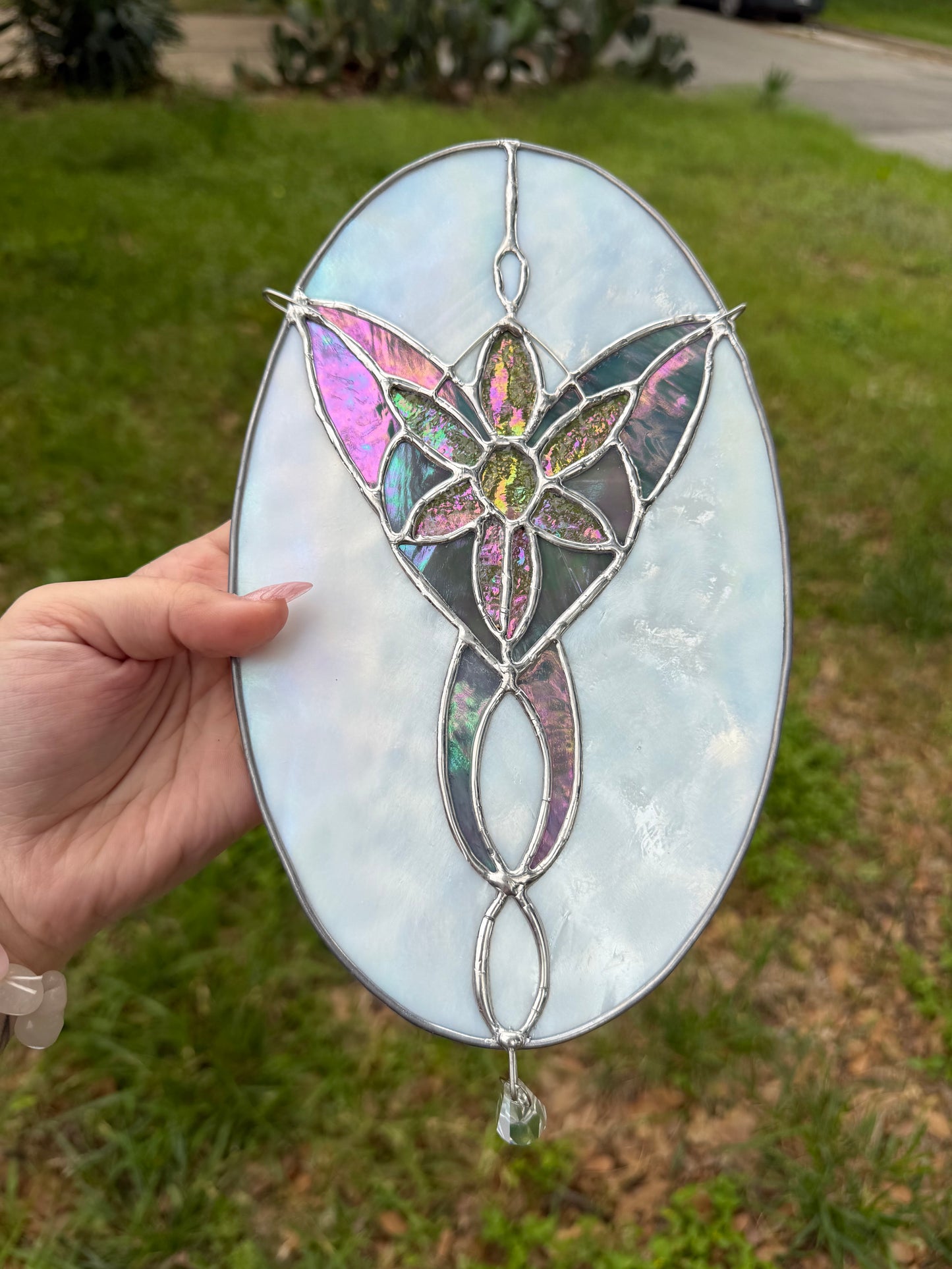 Evenstar in pearl white