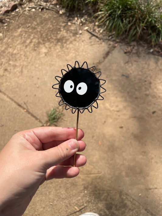 Soot sprite plant stake