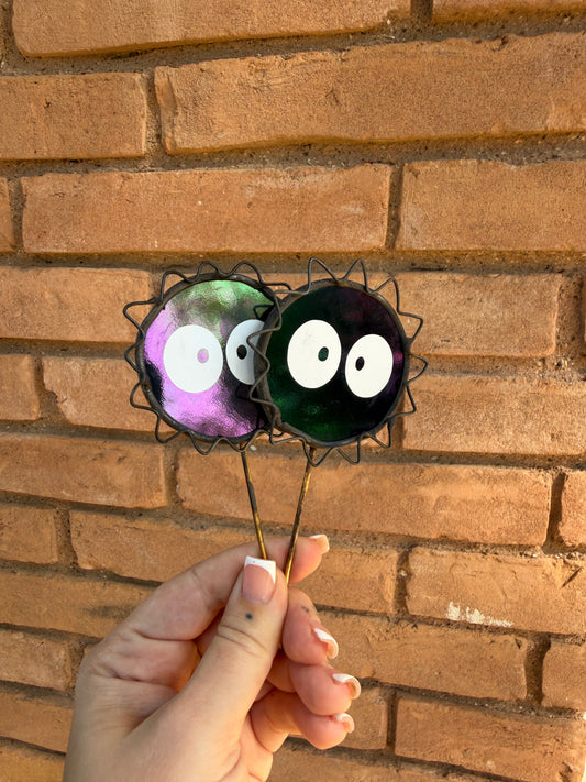 Soot sprite plant stake