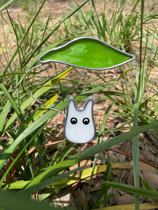 Totoro plant stake