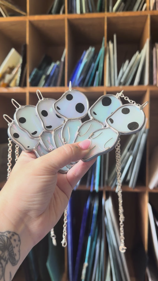 Forest spirit car charm